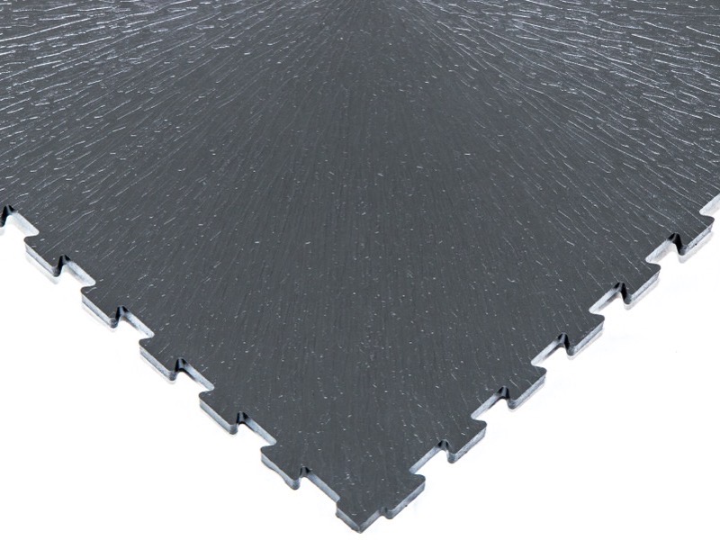 WerkFloor Puzzle Platte in Dunkelgrau