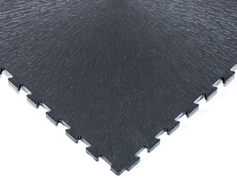 WerkFloor Puzzle Platte in Schwarz